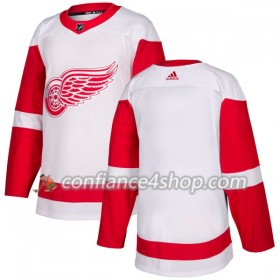 Adidas Maillot de Hockey Detroit Red Wings Blank 2017-2018 Blanc Authentic - Homme